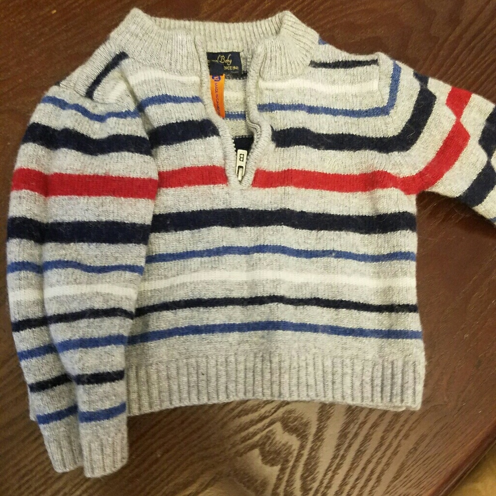 Soft wool baby  sweater